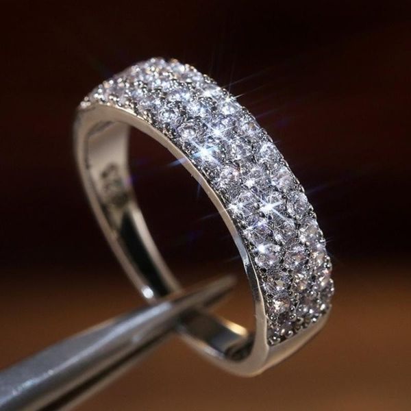 wedding rings caoshi fashion micro paved crystal zirconia band for women silver color brilliant party jewelry anniversary gift, Slivery;golden
wedding rings caoshi fashion micro paved crystal zirconia band for women silver color brilliant party jewelry anniversary gift, Slivery;golden
