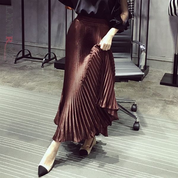 lanmrem 2021 new autumn fashion women clothes high waist pleated a-line long big bottoms girl's skirt female all colors wg18208 210309, Black
lanmrem 2021 new autumn fashion women clothes high waist pleated a-line long big bottoms girl's skirt female all colors wg18208 210309, Black