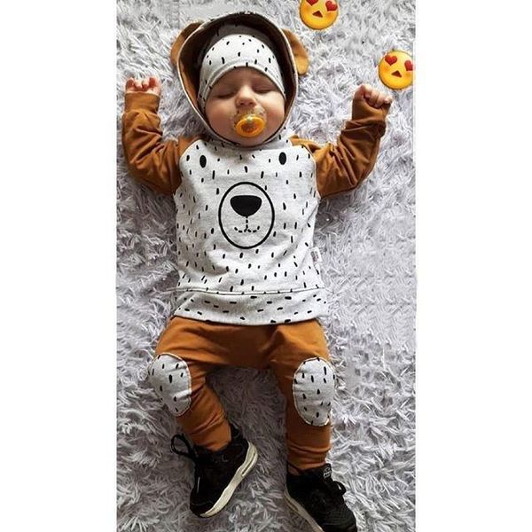 clothing sets kids born boy two pieces long sleeve bear infant hoodie pant tracksuit set baby clothes, White
clothing sets kids born boy two pieces long sleeve bear infant hoodie pant tracksuit set baby clothes, White