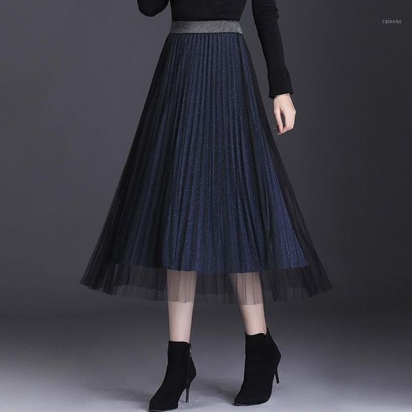 skirts autumn winter mesh pleated women 2021 elegant korean high waist long tutu skirt female tulle, Black
skirts autumn winter mesh pleated women 2021 elegant korean high waist long tutu skirt female tulle, Black