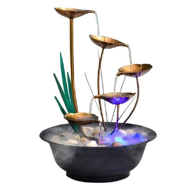 decorative objects & figurines nordic plant iron deskornaments flowing water fountain fortune feng shui wheel crafts home decoration acc
decorative objects & figurines nordic plant iron deskornaments flowing water fountain fortune feng shui wheel crafts home decoration acc