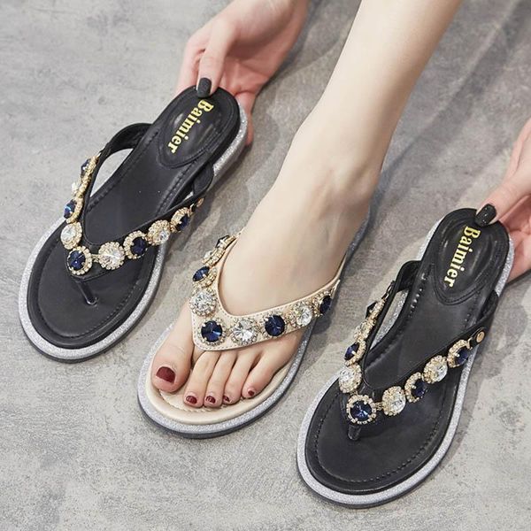 multicolor crystal clip toe gladiator sandals women flip flops beach shoes woman fairy slip on rainbow sole flat sandalias 2021, Black
multicolor crystal clip toe gladiator sandals women flip flops beach shoes woman fairy slip on rainbow sole flat sandalias 2021, Black