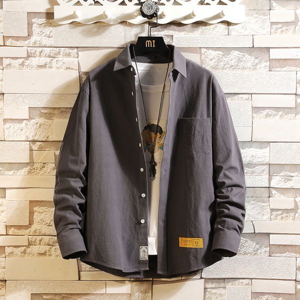 2021 new casual autumn plaid shirt men long sleeve japan style streetwear plus size m-5xl clothes go9l, White;black
2021 new casual autumn plaid shirt men long sleeve japan style streetwear plus size m-5xl clothes go9l, White;black