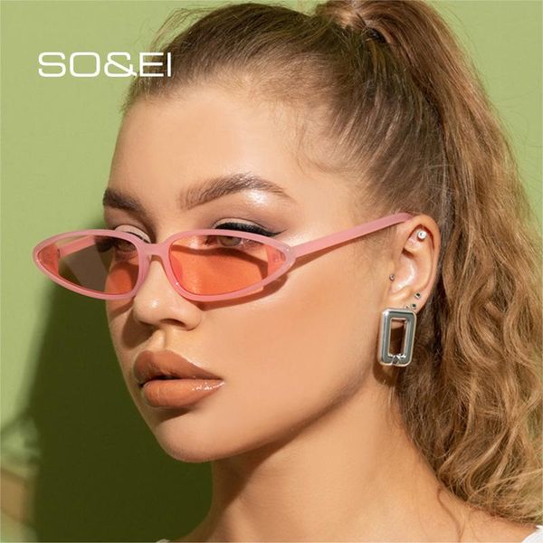sunglasses so&ei retro small cat eye women fashion candy color eyewear trending men pink blue sun glasses shades uv400, White;black
sunglasses so&ei retro small cat eye women fashion candy color eyewear trending men pink blue sun glasses shades uv400, White;black