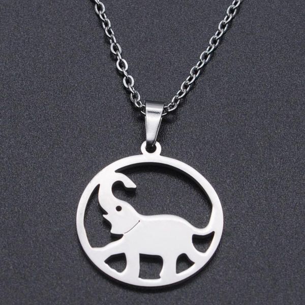 pendant necklaces elephant stainless steel charm necklace for women wholesale drop dainty accept oem order, Silver
pendant necklaces elephant stainless steel charm necklace for women wholesale drop dainty accept oem order, Silver