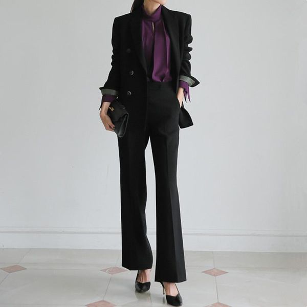 women's two piece pants business trouser suit woman black office lady formal suits for women two-piece blazer set pantsuit ladies, White
women's two piece pants business trouser suit woman black office lady formal suits for women two-piece blazer set pantsuit ladies, White