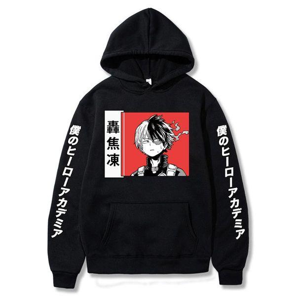 men's hoodies & sweatshirts harajuku anime my hero academia todoroki so print 2021 funny manga red graphics unsiex winter oversized, Black
men's hoodies & sweatshirts harajuku anime my hero academia todoroki so print 2021 funny manga red graphics unsiex winter oversized, Black
