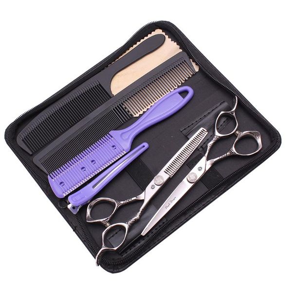 hair scissors beauty purple dragon 440c 5.5" 6.0" haircut set for hairdresser good quality cutting thining shears 9001#
hair scissors beauty purple dragon 440c 5.5" 6.0" haircut set for hairdresser good quality cutting thining shears 9001#