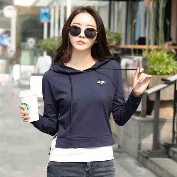 sportswear fashion patchwork outfits women hoodie joggers faux two pieces pullover sweatshirt hooded, Black
sportswear fashion patchwork outfits women hoodie joggers faux two pieces pullover sweatshirt hooded, Black