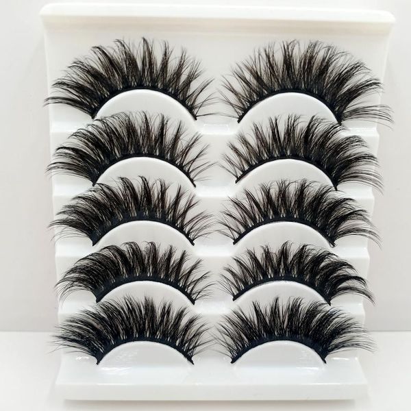 false eyelashes 5pairs 3d mink natural lashes dramatic volume extension thick makeup custom your logo
false eyelashes 5pairs 3d mink natural lashes dramatic volume extension thick makeup custom your logo
