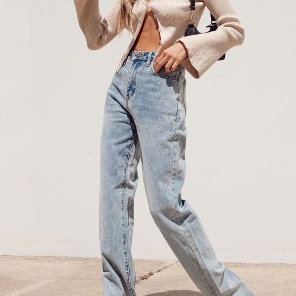 straight jeans for women high waist classic retro boyfriend blue loose splits at ankles mom denim long pante
straight jeans for women high waist classic retro boyfriend blue loose splits at ankles mom denim long pante