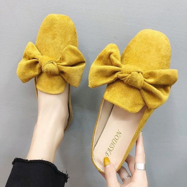 2021 spring and summer new women's baotou half slippers fashion trend bow women's flat sandals slippers, Black
2021 spring and summer new women's baotou half slippers fashion trend bow women's flat sandals slippers, Black