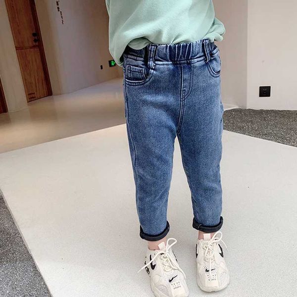 jeans skinny pants girls winter thick velvet warm long trousers leggings stretch denim pencil for 2-8 years, Blue
jeans skinny pants girls winter thick velvet warm long trousers leggings stretch denim pencil for 2-8 years, Blue