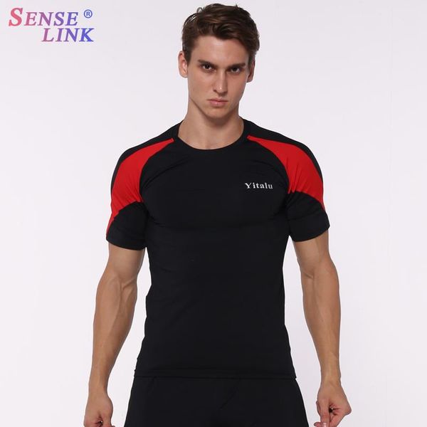 running jerseys men summer t-shirts fitness tight short sleeve sport quick dry compression t-shirtsgym shirts, Black;blue
running jerseys men summer t-shirts fitness tight short sleeve sport quick dry compression t-shirtsgym shirts, Black;blue
