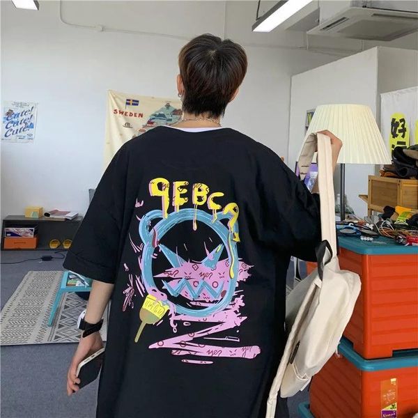 men's t-shirts 2021 men hip hop t shirt streetwear harajuku floral t-shirt oversize summer short sleeve tshirt loose cotton tees hipho, White;black
men's t-shirts 2021 men hip hop t shirt streetwear harajuku floral t-shirt oversize summer short sleeve tshirt loose cotton tees hipho, White;black