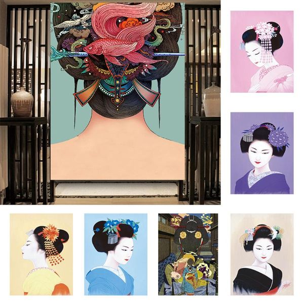 curtain & drapes japanese short kitchen doorway noren for sushi shop restaurant decor girl painted home entrance door
curtain & drapes japanese short kitchen doorway noren for sushi shop restaurant decor girl painted home entrance door