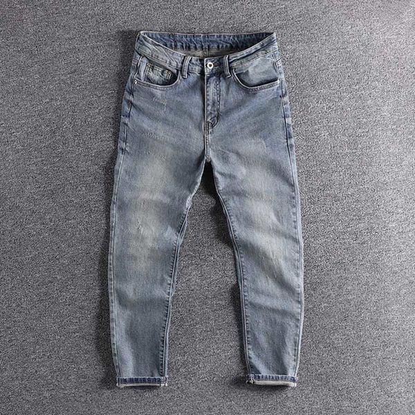 2021 new arrival jeans slim trend british handsome boy men's pants spring ins fashion simple trouser 047 57os, White;black
2021 new arrival jeans slim trend british handsome boy men's pants spring ins fashion simple trouser 047 57os, White;black