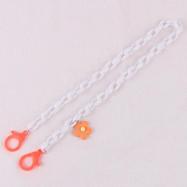 sunglasses frames women long chain necklace strap holder, Silver
