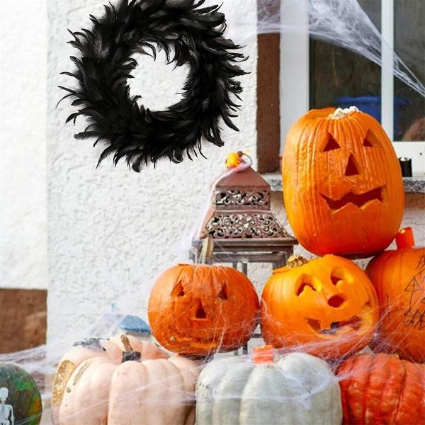 decorative flowers & wreaths led black feather wreath with lights handmade wall door hanging festival party birthday decoration for home sho
decorative flowers & wreaths led black feather wreath with lights handmade wall door hanging festival party birthday decoration for home sho