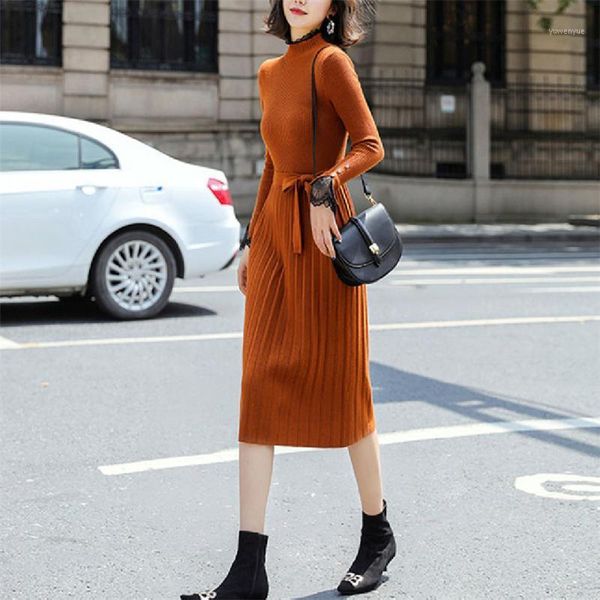 casual dresses winter solid lace knitted dress women autumn korea thick warm long elasticity knit a-line vestidos mujer, Black;gray
casual dresses winter solid lace knitted dress women autumn korea thick warm long elasticity knit a-line vestidos mujer, Black;gray