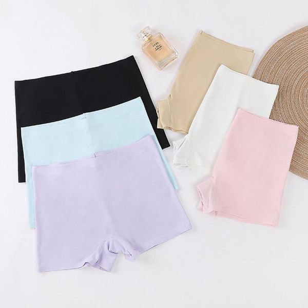 women's panties 6 pcs/lot high-end ladies ice silk boxer briefs thin soft and comfortable leggings safety pants underwear, Black;pink
women's panties 6 pcs/lot high-end ladies ice silk boxer briefs thin soft and comfortable leggings safety pants underwear, Black;pink