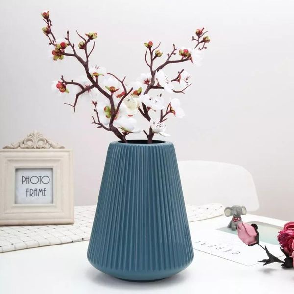 vases plastic vase for home decor nordic flower decoration modern pot cachepot living room
vases plastic vase for home decor nordic flower decoration modern pot cachepot living room