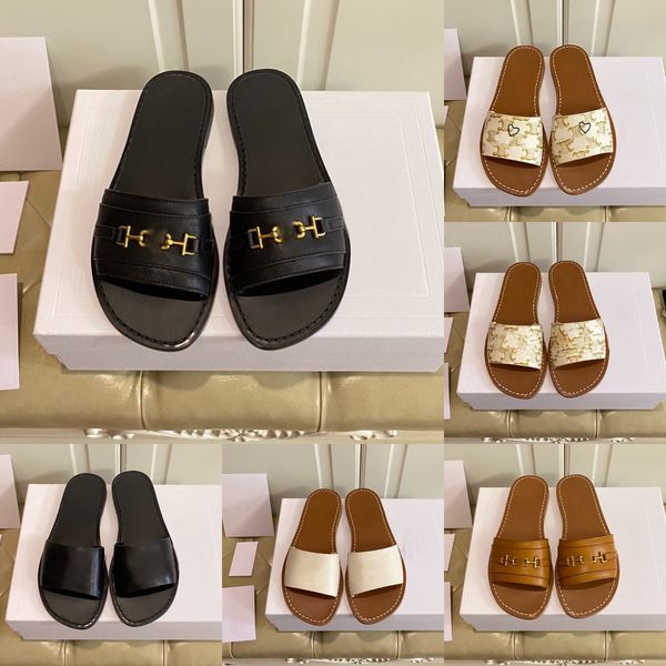 designer womens rubber slippers fashion solid metal buckle sandals brand print letter slipper all-match igh quality flat slide size 35-40, Black
designer womens rubber slippers fashion solid metal buckle sandals brand print letter slipper all-match igh quality flat slide size 35-40, Black
