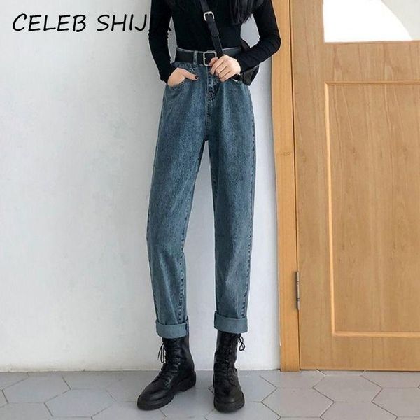 women's jeans shijia high waist woman vintage dark blue denim harem pant female mon autumn spring street gray trousers 2021
women's jeans shijia high waist woman vintage dark blue denim harem pant female mon autumn spring street gray trousers 2021