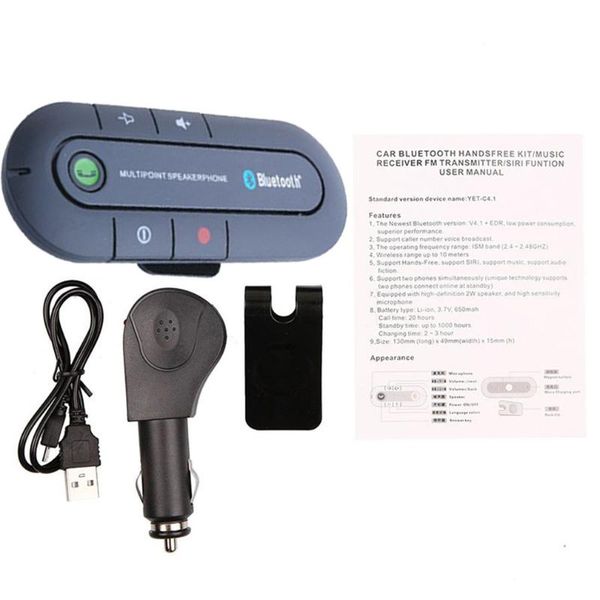 car video handskit wireless bluetooth-compatible speaker phone mp3 music player sun visor clip speakerphone with charger
car video handskit wireless bluetooth-compatible speaker phone mp3 music player sun visor clip speakerphone with charger