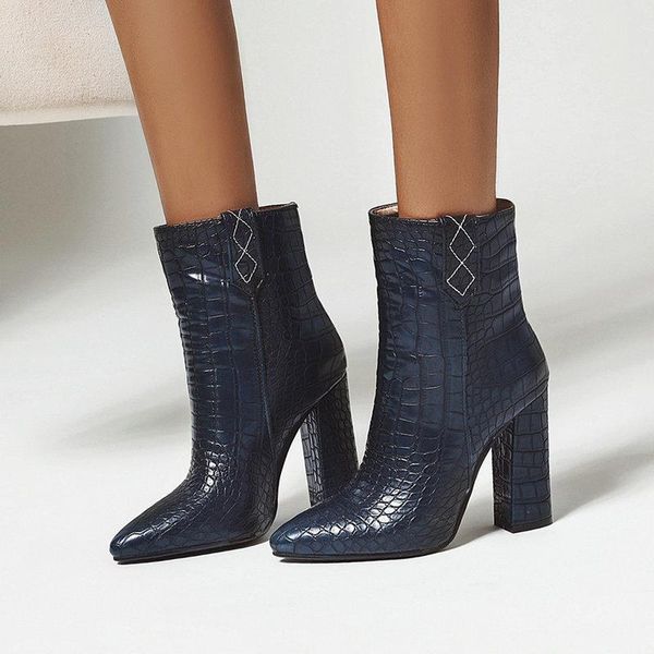 boots banrd designer faux leather women ankle pointed toe winter for women's chunky block high heel black white blue
boots banrd designer faux leather women ankle pointed toe winter for women's chunky block high heel black white blue