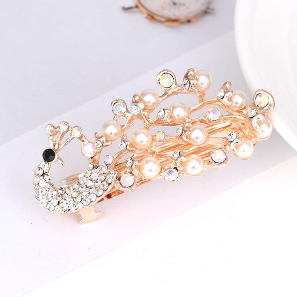 hair clips & barrettes fashion korean crystal rhinestone peacock butterfly flower heart shape clip lady pearl spring hairpin headdress jewel, Golden;silver
hair clips & barrettes fashion korean crystal rhinestone peacock butterfly flower heart shape clip lady pearl spring hairpin headdress jewel, Golden;silver