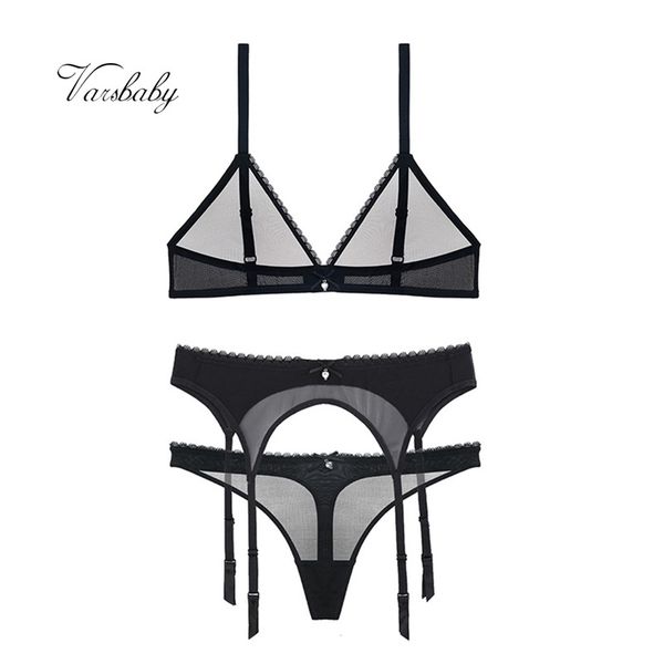 varsbaby see-through underwear set wire seamless bra set bra+thongs+garter 3pcs for lady 210310, Red;black
varsbaby see-through underwear set wire seamless bra set bra+thongs+garter 3pcs for lady 210310, Red;black