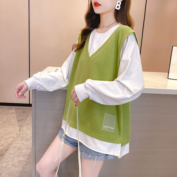 japanese 2021 style spring and autumn hoodie south korea new fashion simple casual two asymmetric necktie round neck long sleeve 6 vflp, Black
japanese 2021 style spring and autumn hoodie south korea new fashion simple casual two asymmetric necktie round neck long sleeve 6 vflp, Black
