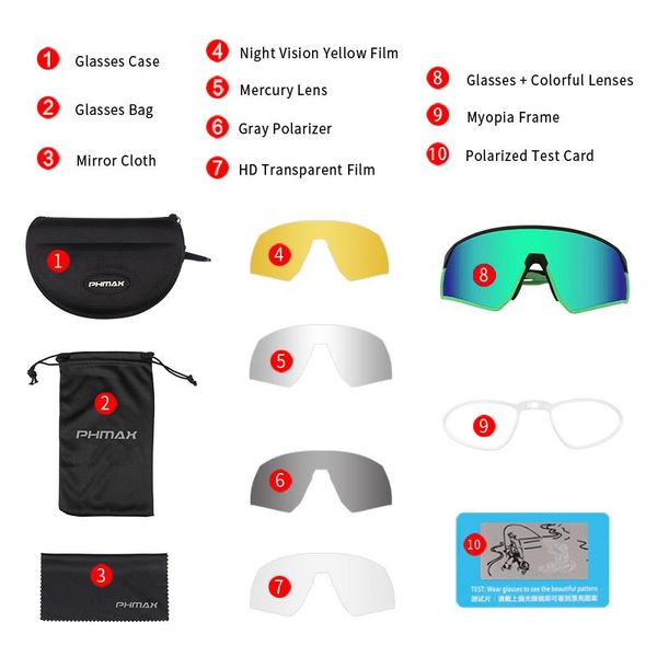 phmax 5 sports bicycle glasses cycling ultralight women sun polarized glasses outdoor bike lens men sunglasses goggles eyewear mefuk, White;black
phmax 5 sports bicycle glasses cycling ultralight women sun polarized glasses outdoor bike lens men sunglasses goggles eyewear mefuk, White;black