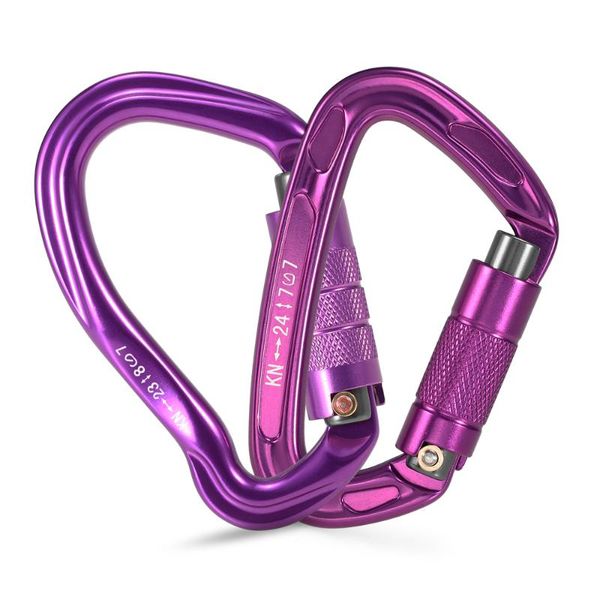 cords, slings and webbing 24kn screw carabiner heavy duty fishing climbing buckle pack rappelling hammock locking clip for hiking
cords, slings and webbing 24kn screw carabiner heavy duty fishing climbing buckle pack rappelling hammock locking clip for hiking