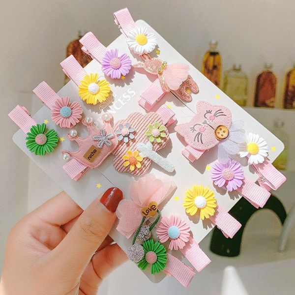 15 pcs/set baby hair clips cartoon flower crown kids girl hairpins barrettes fruit clips baby girl hair accessories, Slivery;white
15 pcs/set baby hair clips cartoon flower crown kids girl hairpins barrettes fruit clips baby girl hair accessories, Slivery;white