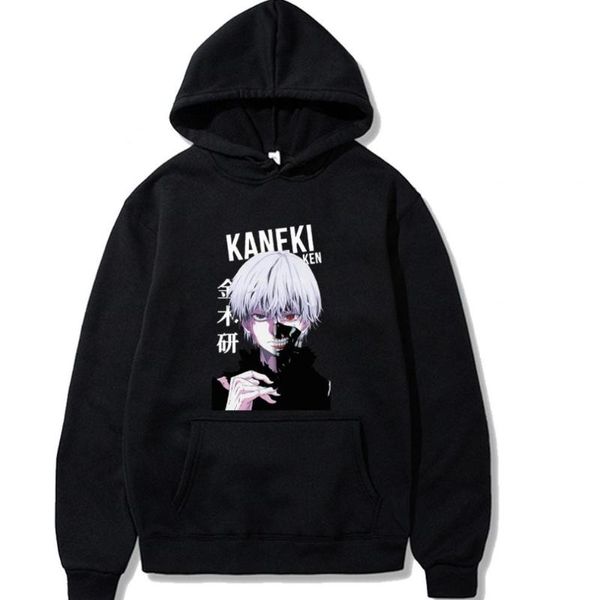 men's hoodies & sweatshirts anime tokyo ghoul ken kaneki printed men hoodie casual hip hop loose sweatshirt streetwear harajuku overs, Black
men's hoodies & sweatshirts anime tokyo ghoul ken kaneki printed men hoodie casual hip hop loose sweatshirt streetwear harajuku overs, Black