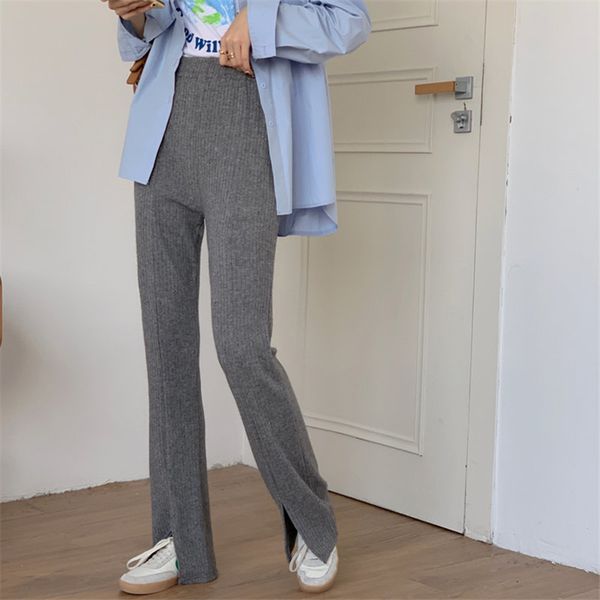 2021 new korean slim high waist stylish women streetwear all match casual office lady trousers chic split boot cut solid pants pueo, Black;white
2021 new korean slim high waist stylish women streetwear all match casual office lady trousers chic split boot cut solid pants pueo, Black;white