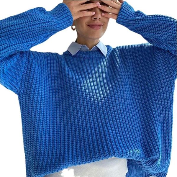 women's sweaters women knitted thickening oversized sweater female round 2021 sleeve pullovers winter neck long casual loose autumn y4f, White;black
women's sweaters women knitted thickening oversized sweater female round 2021 sleeve pullovers winter neck long casual loose autumn y4f, White;black