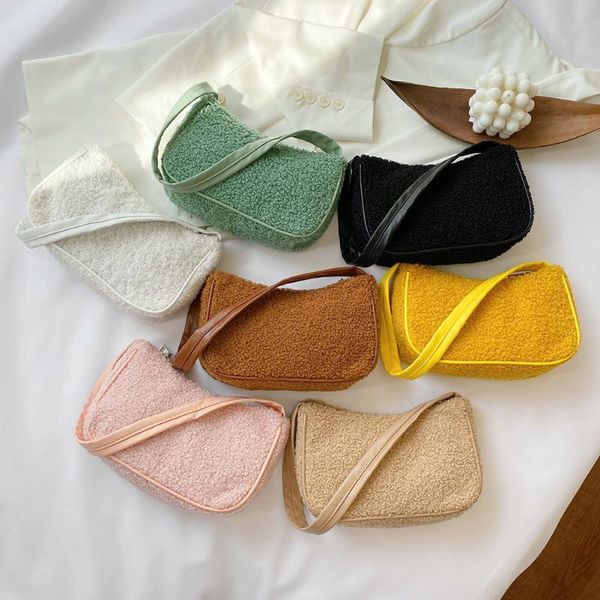 cross body autumn winter fashion solid color shoulder underarm bags luxury handbags women designer totes woolen bag purse
cross body autumn winter fashion solid color shoulder underarm bags luxury handbags women designer totes woolen bag purse
