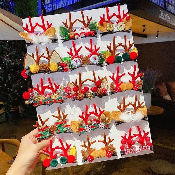 hair accessories fashionable christmas style antler duckbill clips pretty cute sweet three-dimensional, Slivery;white
hair accessories fashionable christmas style antler duckbill clips pretty cute sweet three-dimensional, Slivery;white