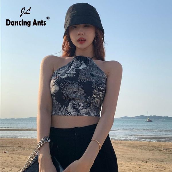 women's tanks & camis tank women strap vest sweet woman halter backless crop harajuku fashion clothes short slim sling, White
women's tanks & camis tank women strap vest sweet woman halter backless crop harajuku fashion clothes short slim sling, White