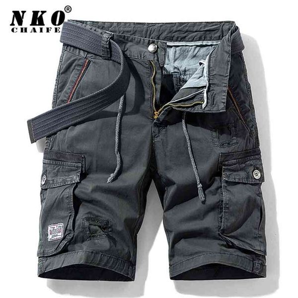 chaifenko summer cotton cargo shorts men casual multi-pocket military shorts pants loose work army tactical shorts men 210720, White;black
chaifenko summer cotton cargo shorts men casual multi-pocket military shorts pants loose work army tactical shorts men 210720, White;black