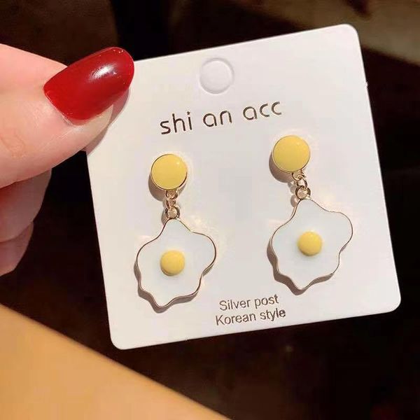 dangle & chandelier fashion creative personality beautiful earrings weird temperament egg yolk female jewelry, Silver
dangle & chandelier fashion creative personality beautiful earrings weird temperament egg yolk female jewelry, Silver