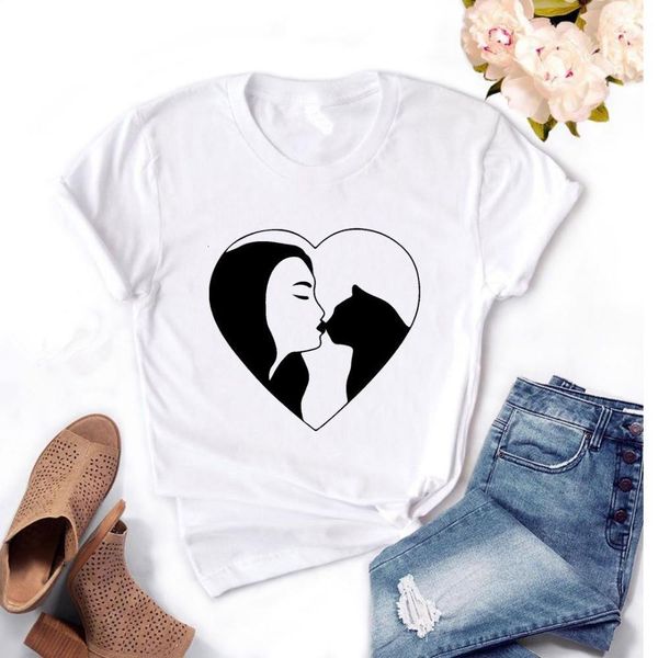 women cat tshirt summer cartoon graphic printed funny harajuku female t shirt korean short sleeves kawaii streetwear shirts, White
women cat tshirt summer cartoon graphic printed funny harajuku female t shirt korean short sleeves kawaii streetwear shirts, White