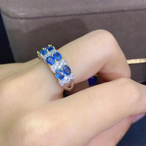 cluster rings elegant gift for your loved girl luxury real and natural sapphire 925 sterling silver fine jewelry, Golden;silver
cluster rings elegant gift for your loved girl luxury real and natural sapphire 925 sterling silver fine jewelry, Golden;silver