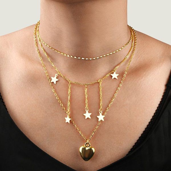 pendant necklaces accessories european and american fashion vintage tassan necklace women's jewelry multi-layer peach, Silver
pendant necklaces accessories european and american fashion vintage tassan necklace women's jewelry multi-layer peach, Silver