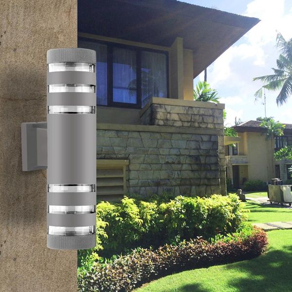 outdoor waterproof ip65 up-down aluminum cylinder led wall lamp modern style double head e27 wall lamp ac 85-240v for courtyard
outdoor waterproof ip65 up-down aluminum cylinder led wall lamp modern style double head e27 wall lamp ac 85-240v for courtyard