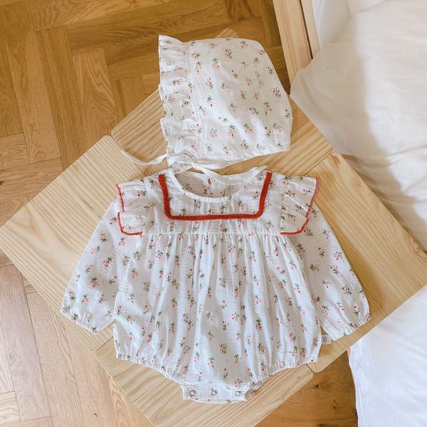 new 2021 spring newborn girl printed cotton hat for baby fashion design children's clothes girls overalls 9s70, Blue
new 2021 spring newborn girl printed cotton hat for baby fashion design children's clothes girls overalls 9s70, Blue