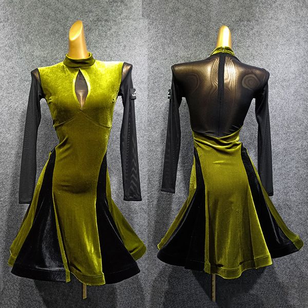 latin dance dress female autumn dance dress velvet dancewear ladies salsa dress new women latin dance competition dresses 1306, Black;red
latin dance dress female autumn dance dress velvet dancewear ladies salsa dress new women latin dance competition dresses 1306, Black;red